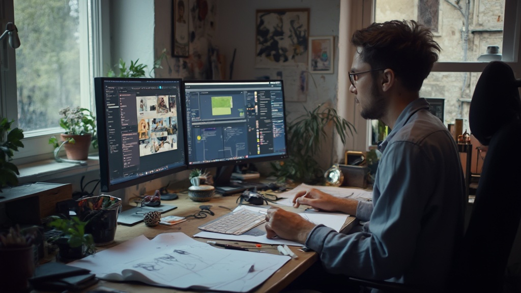 웹디자이너의 주요 업무