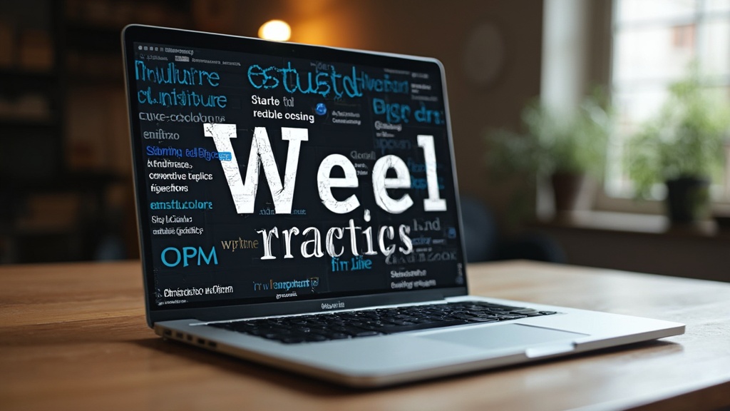 웹디자인 타이포그래피의 원칙